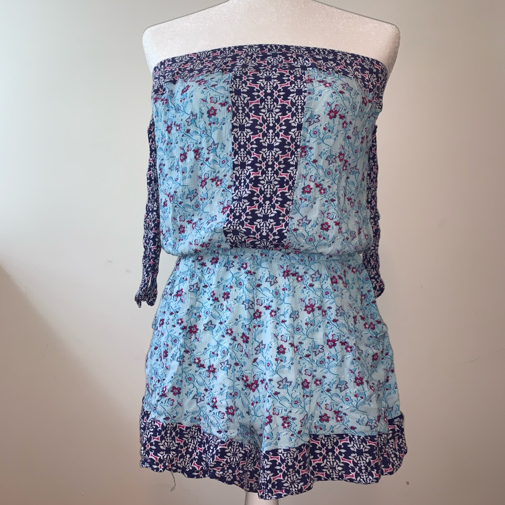 Lucky Brand Blue Romper Lucky Brand Blue Romper